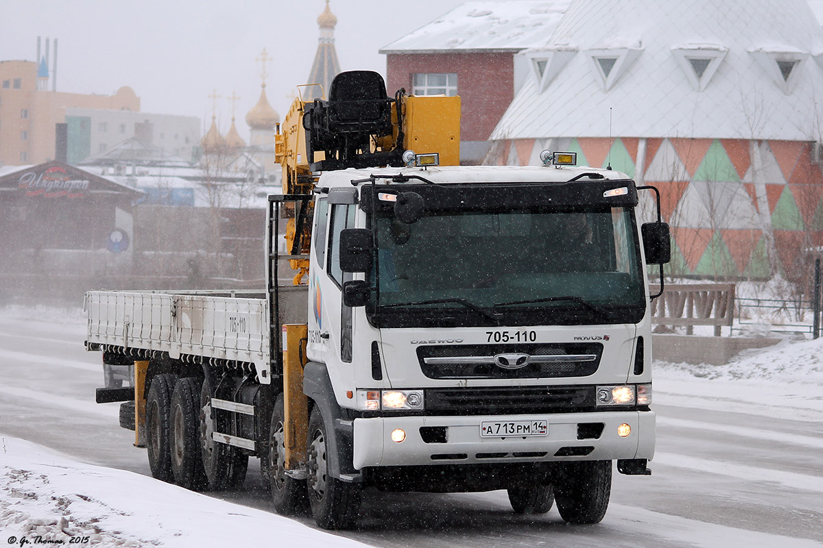 Саха (Якутия), № А 713 РМ 14 — Daewoo Novus