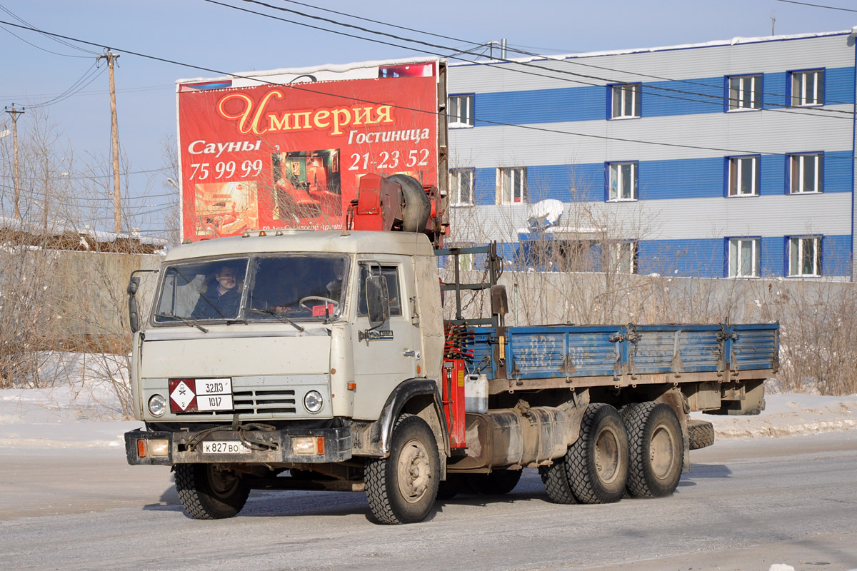 Саха (Якутия), № К 827 ВО 14 — КамАЗ-53215 [532150]