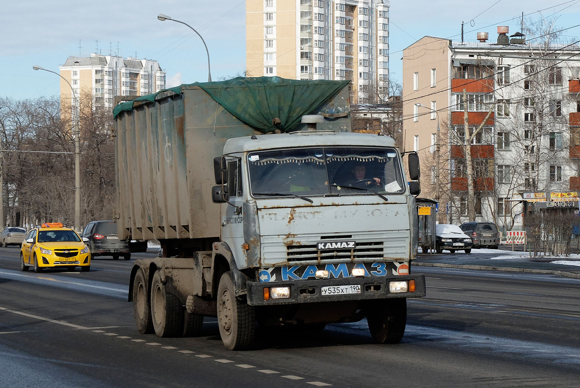 Московская область, № У 535 ХТ 190 — КамАЗ-53229-15 [53229R]