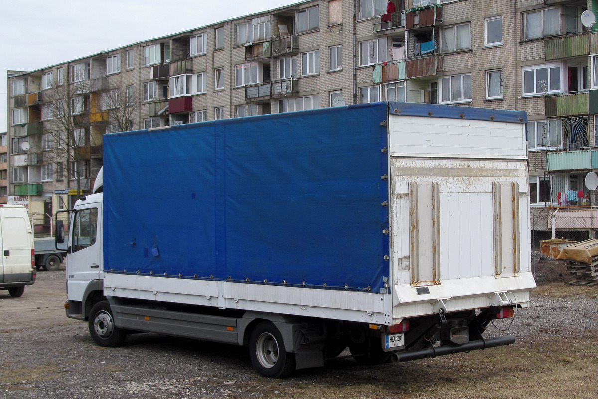 Литва, № HEU 281 — Mercedes-Benz Atego 815