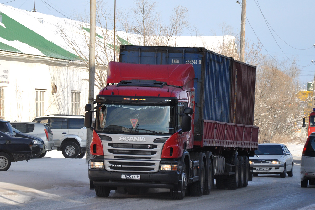 Саха (Якутия), № А 835 КТ 14 — Scania ('2011) P440