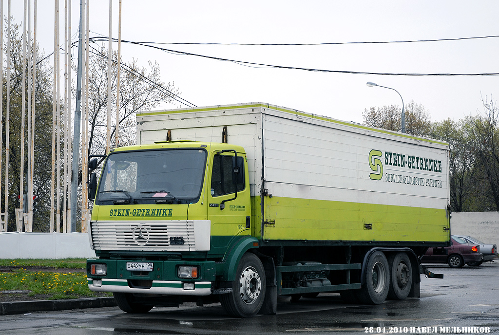 Москва, № О 442 УР 199 — Mercedes-Benz SK 2433