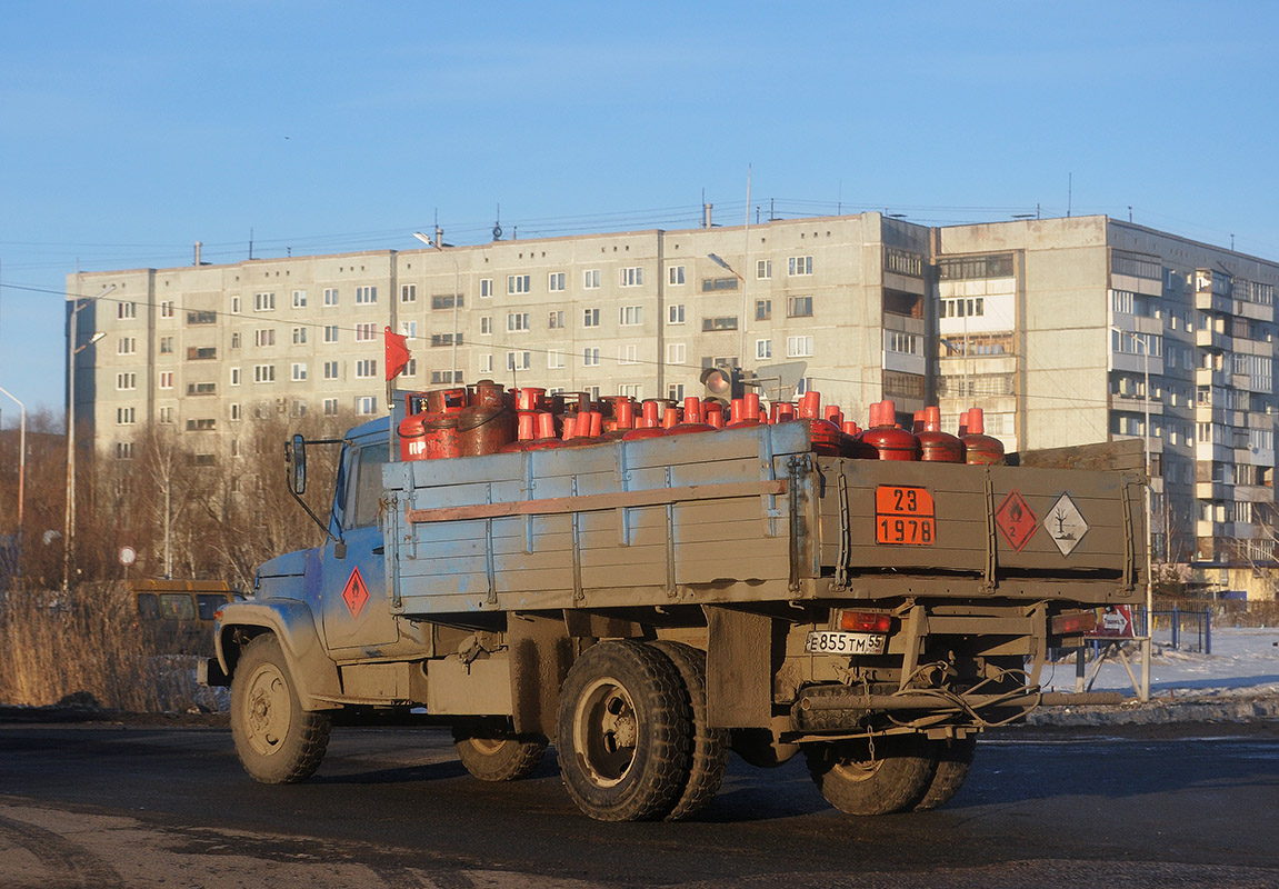 Омская область, № Е 855 ТМ 55 — ГАЗ-3307