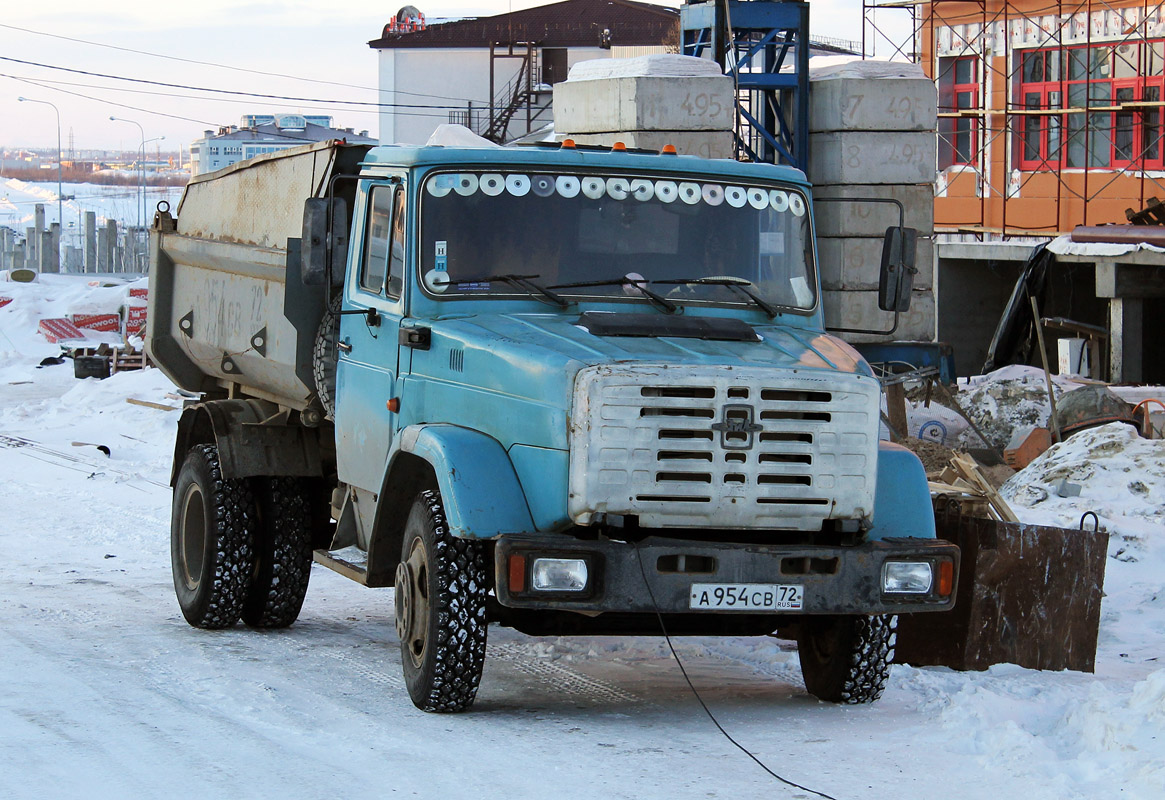 Тюменская область, № А 954 СВ 72 — ЗИЛ-497442