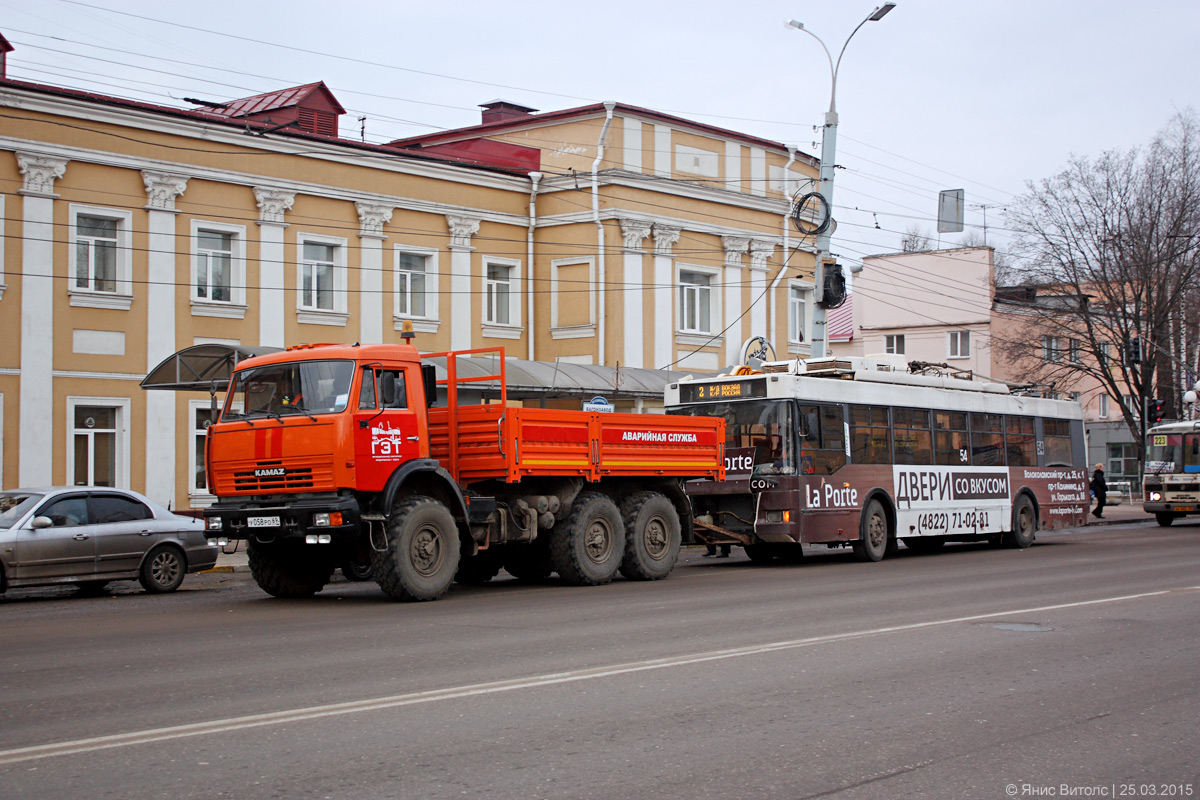 Тверская область, № У 058 РО 69 — КамАЗ-43114-15 [43114R]