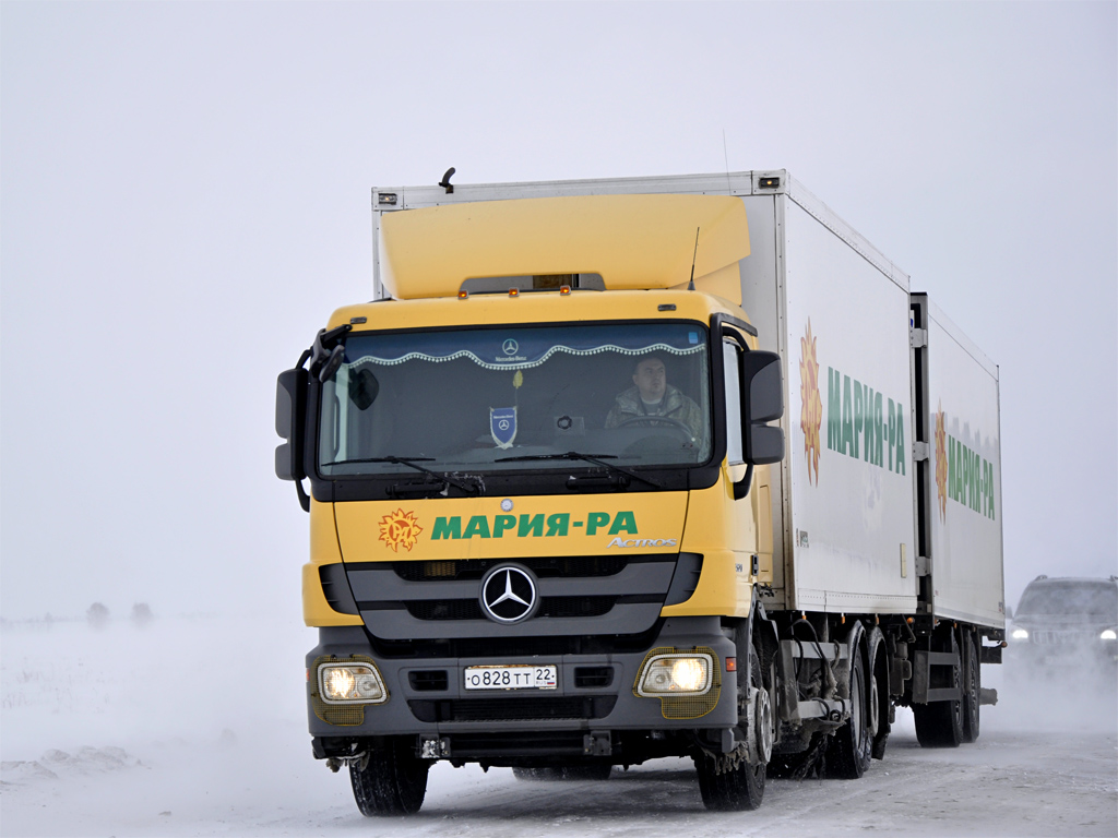 Алтайский край, № О 828 ТТ 22 — Mercedes-Benz Actros ('2009) 2541