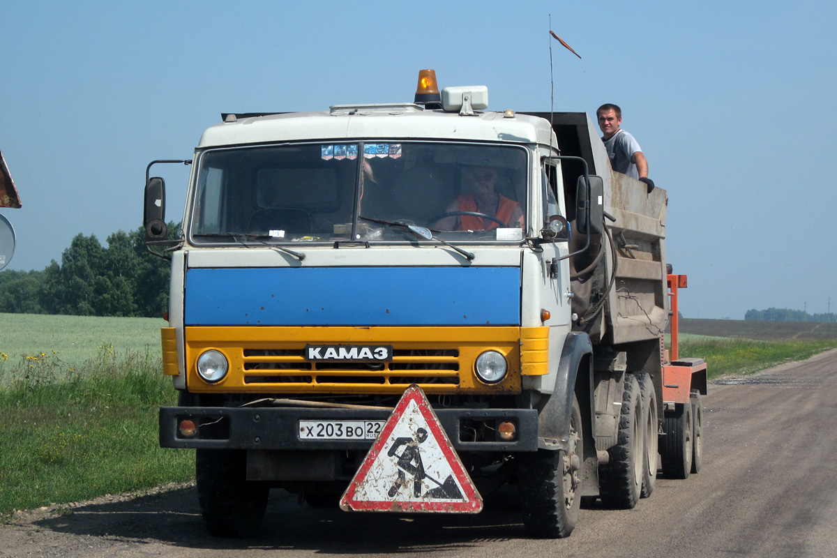 Алтайский край, № Х 203 ВО 22 — КамАЗ-55111-01 [55111A]