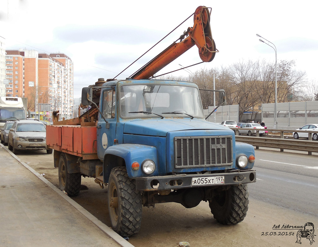 Москва, № А 055 ХТ 197 — ГАЗ-3308 «Садко»