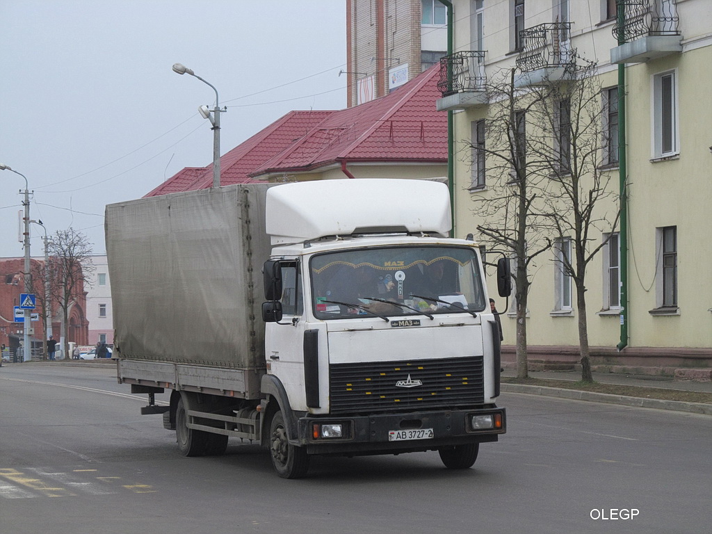 Витебская область, № АВ 3727-2 — МАЗ-437043 "Зубрёнок"