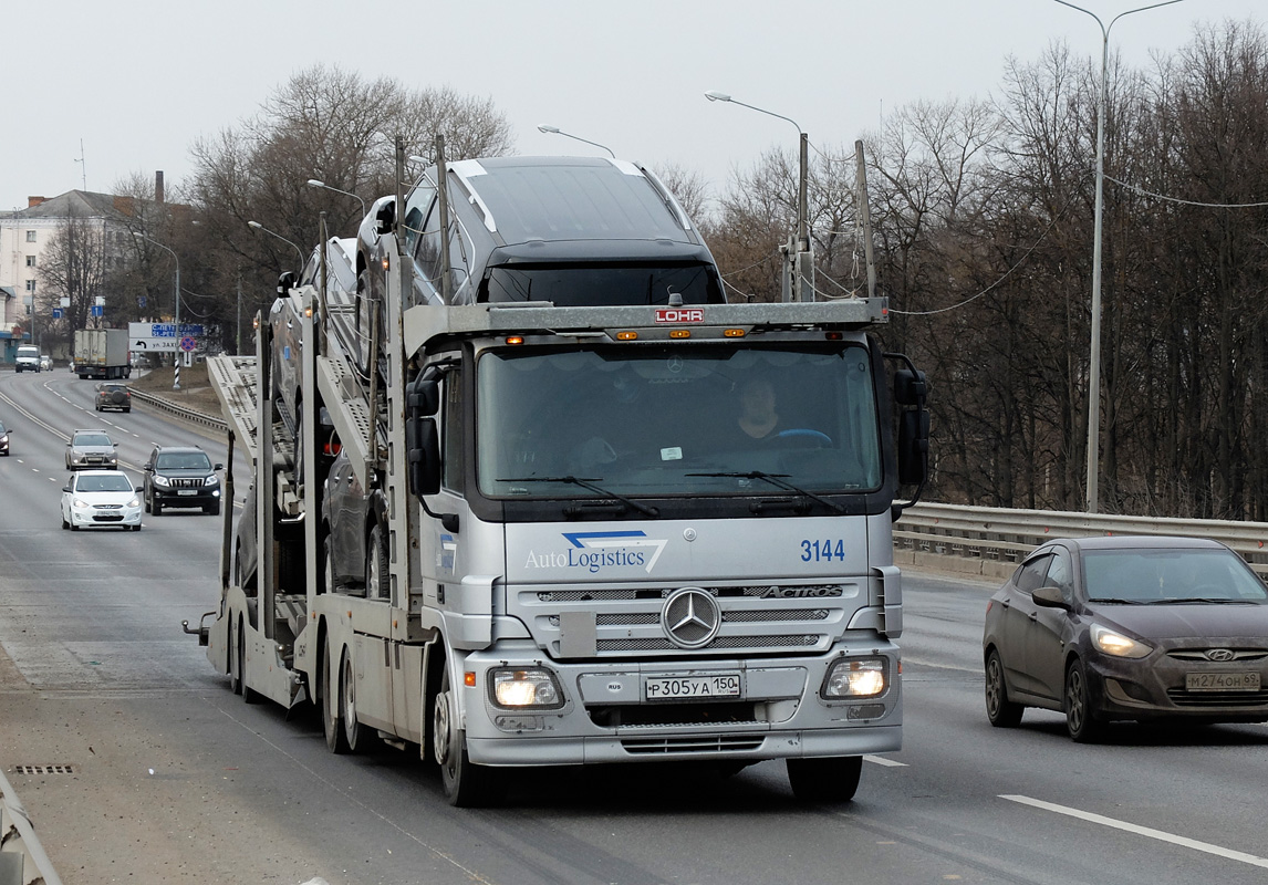 Московская область, № 3144 — Mercedes-Benz Actros ('2003)