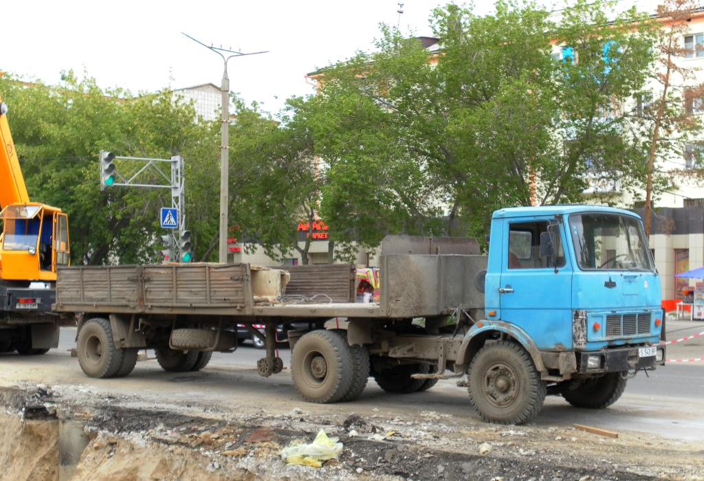 Павлодарская область, № S 543 BF — МАЗ-5433 (общая модель)