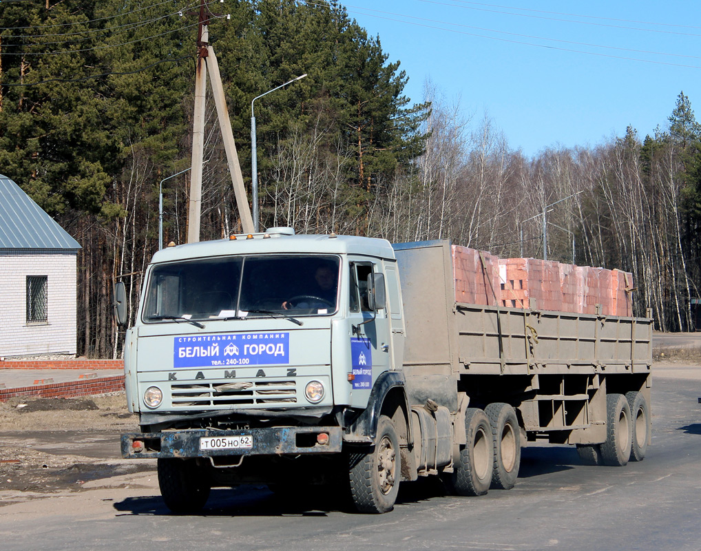 Рязанская область, № Т 005 НО 62 — КамАЗ-5410