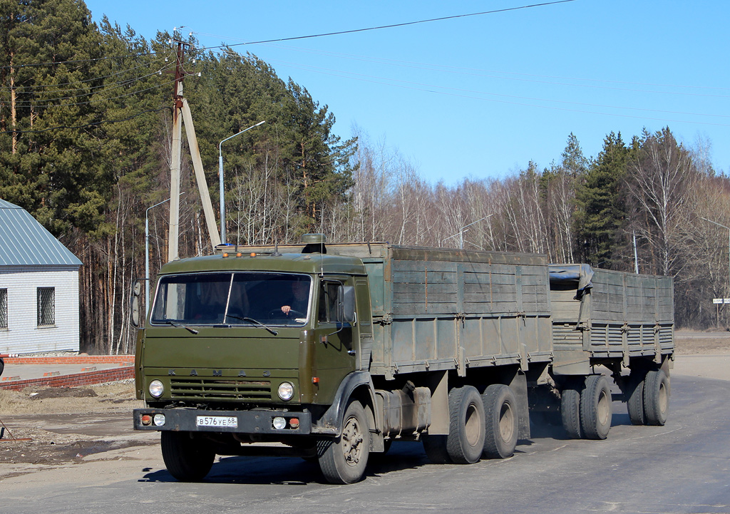 Тамбовская область, № В 576 УЕ 68 — КамАЗ-53213