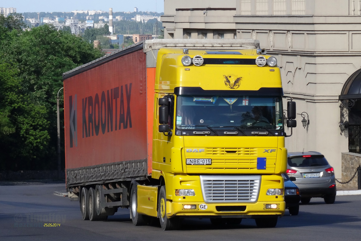 Грузия, № NBE-015 — DAF XF95 FT