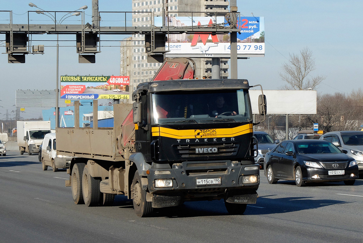 Московская область, № Н 115 СВ 190 — IVECO Trakker ('2004)