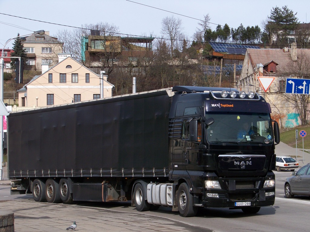 Литва, № GUO 299 — MAN TGX ('2007) 18.400