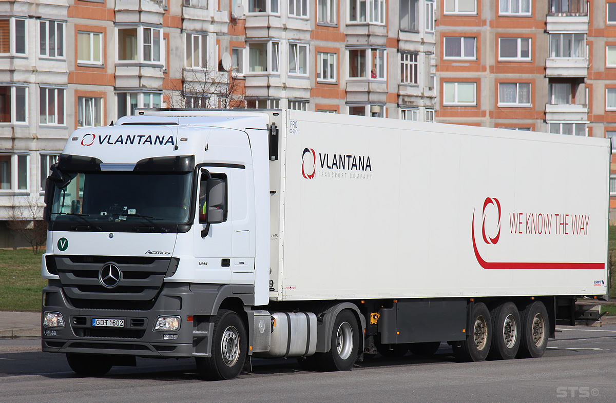 Литва, № GDT 602 — Mercedes-Benz Actros ('2009) 1844