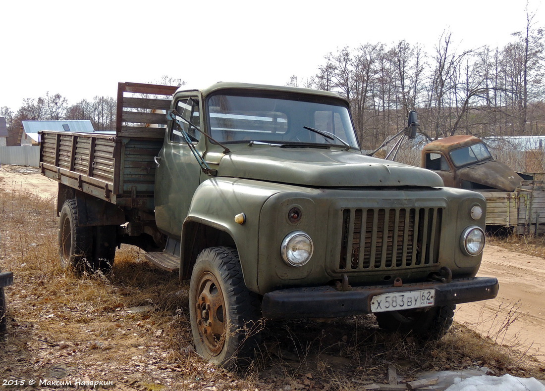 Рязанская область, № Х 583 ВУ 62 — ГАЗ-52/53 (общая модель)