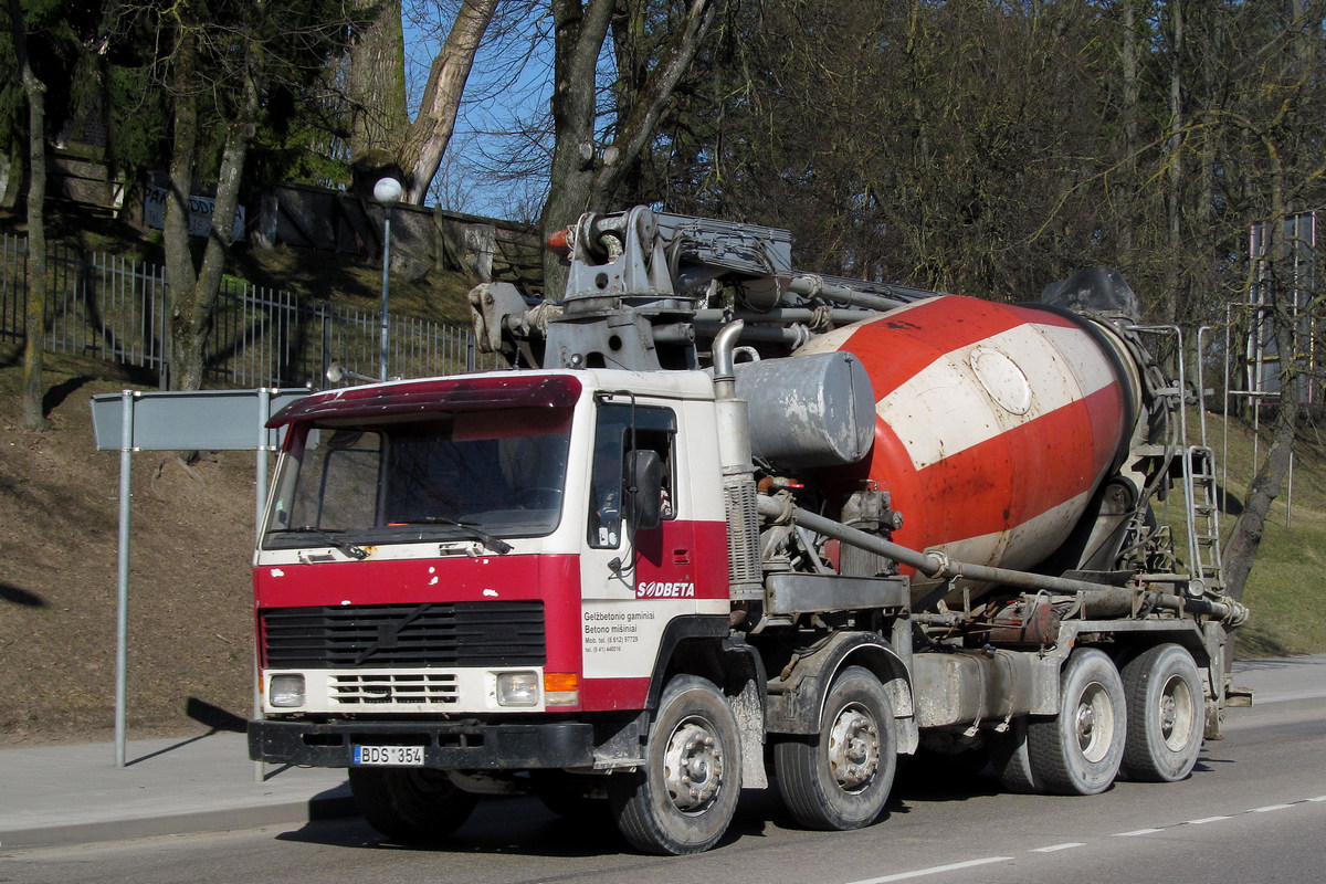 Литва, № BDS 354 — Volvo FL10