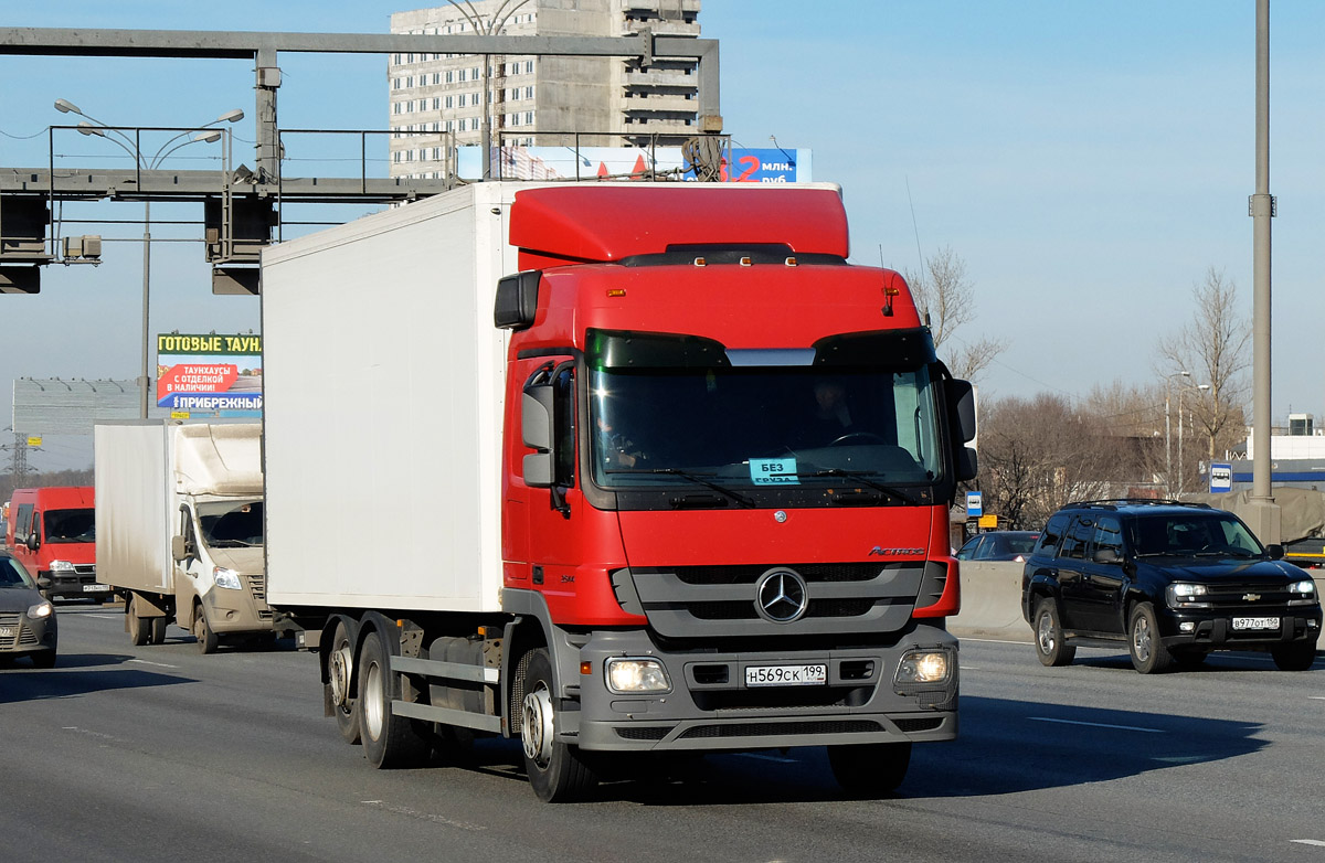 Москва, № Н 569 СК 199 — Mercedes-Benz Actros ('2009) 2544