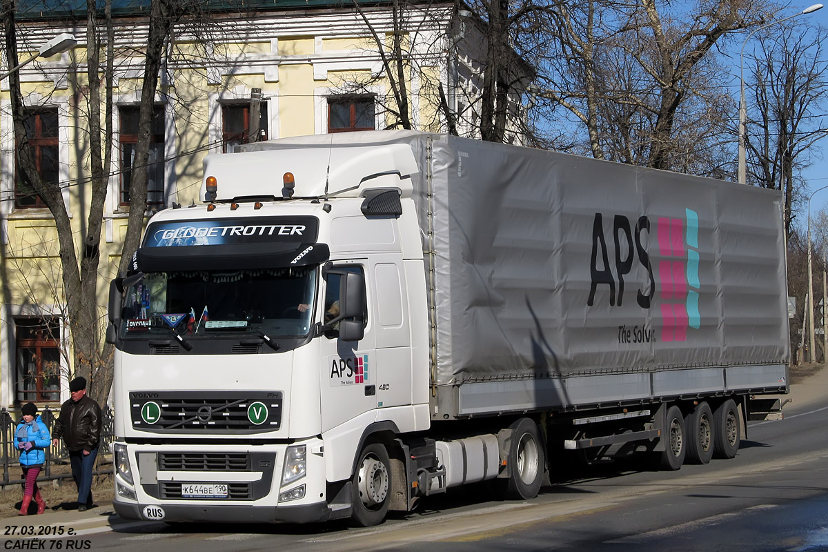 Московская область, № К 644 ВЕ 190 — Volvo ('2008) FH.460