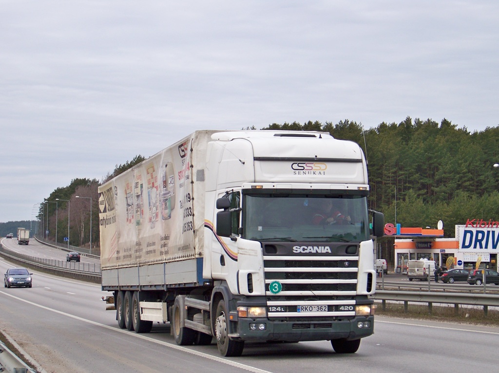 Литва, № RKO 362 — Scania ('1996) R124L