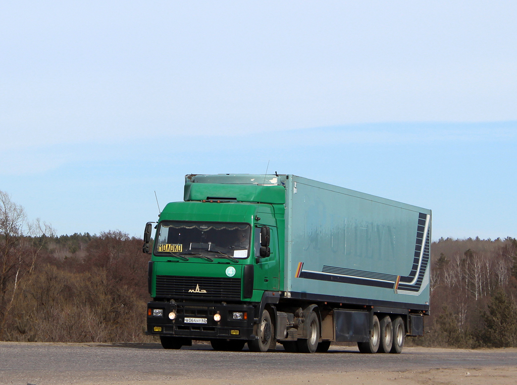 Рязанская область, № В 064 НТ 62 — МАЗ-544019