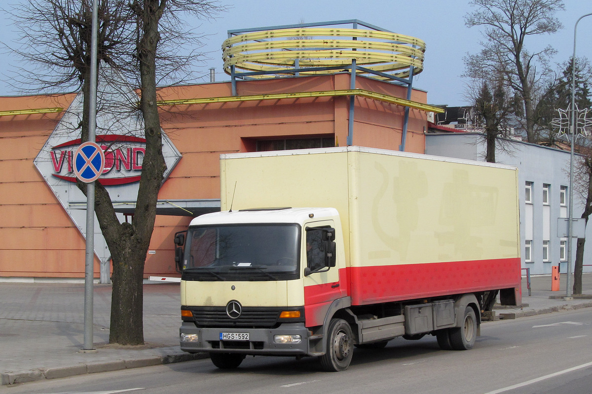 Литва, № HGS 592 — Mercedes-Benz Atego (общ.м)