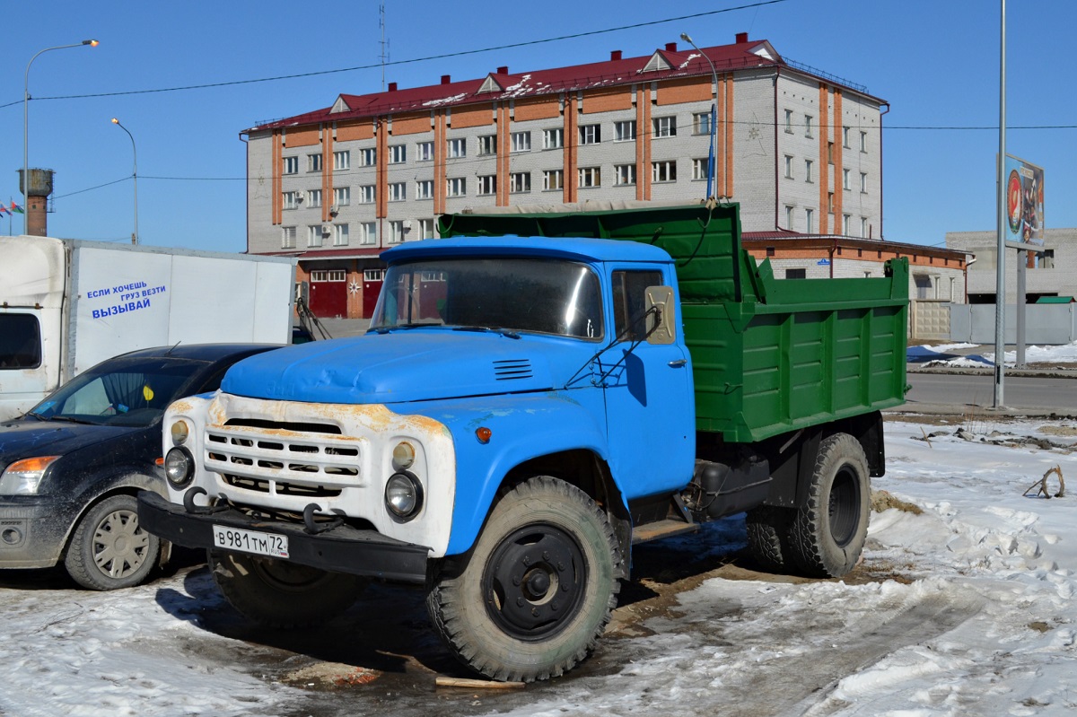 Тюменская область, № В 981 ТМ 72 — ЗИЛ-495850