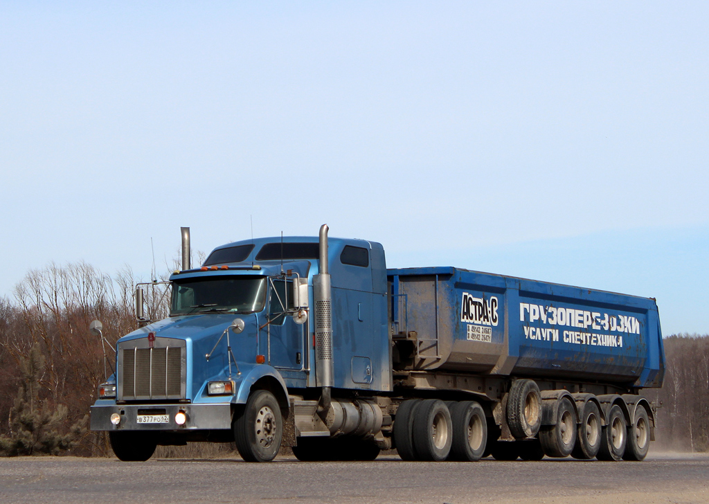 Рязанская область, № В 377 РО 62 — Kenworth T800