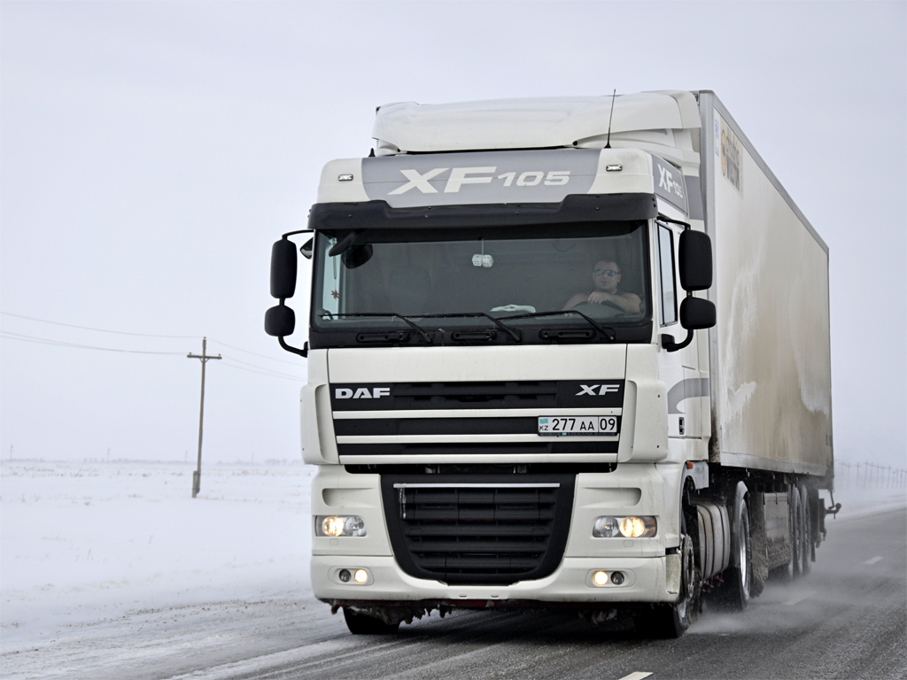 Карагандинская область, № 277 AA 09 — DAF XF105 FT