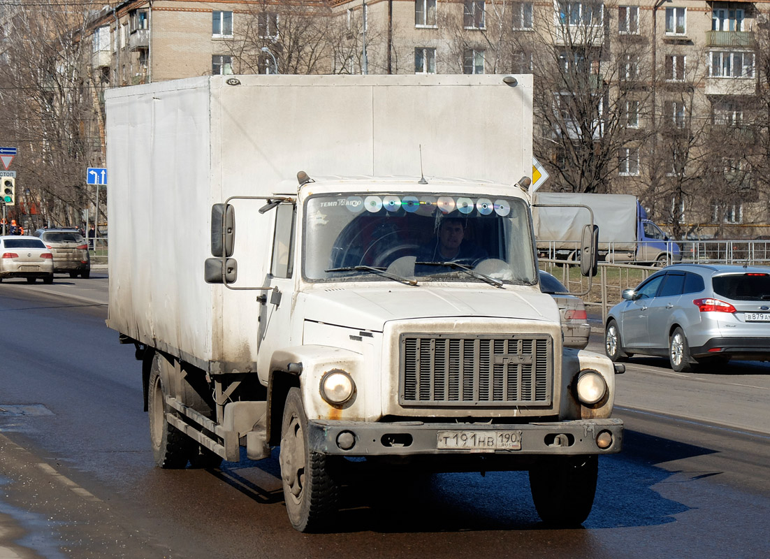 Московская область, № Т 191 НВ 190 — ГАЗ-3309