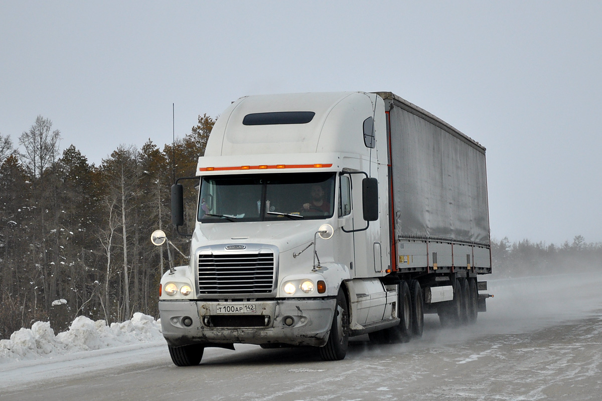 Кемеровская область, № Т 100 АР 142 — Freightliner Century Class