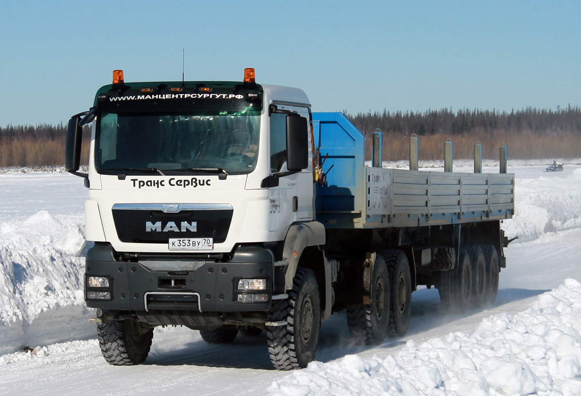 Томская область, № К 353 ВУ 70 — MAN TGS ('2007) 33.430