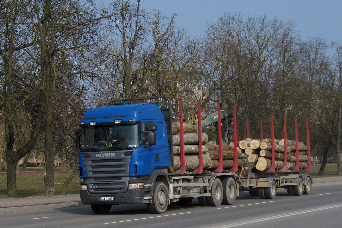 Литва, № GAC 935 — Scania ('2004) R480