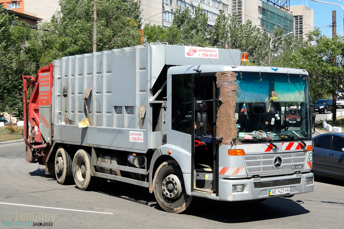 Днепропетровская область, № АЕ 1423 НА — Mercedes-Benz Econic