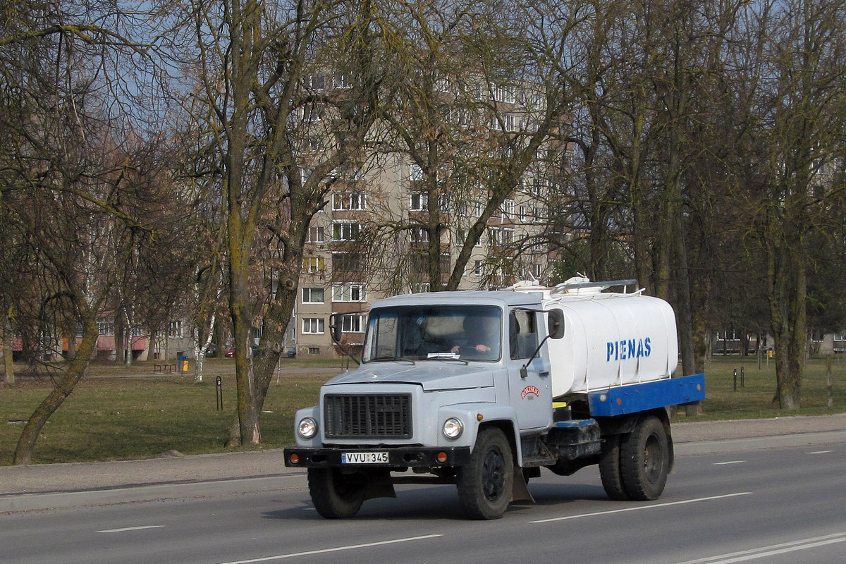 Литва, № VVU 345 — ГАЗ-3307