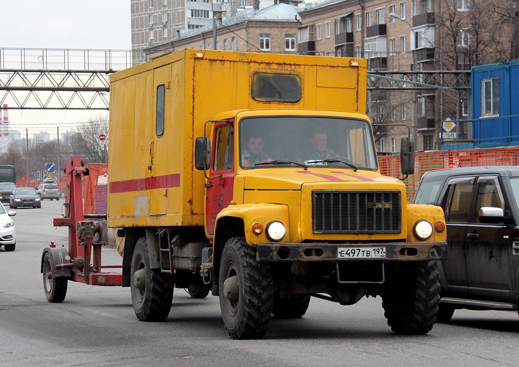 Москва, № Е 497 ТВ 197 — ГАЗ-3308 «Садко»