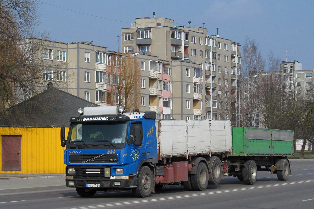 Литва, № FEU 334 — Volvo ('1998) FM12.420