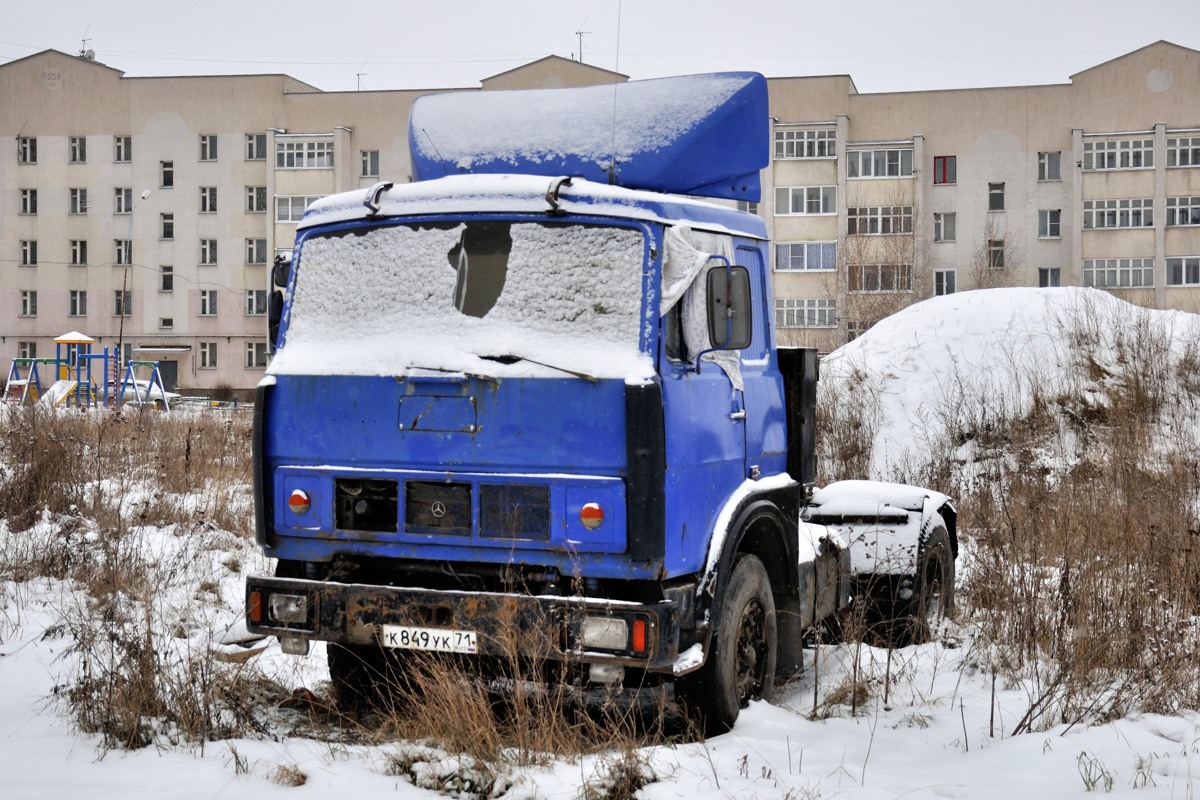 Тульская область, № К 849 УК 71 — МАЗ-5432 (общая модель)