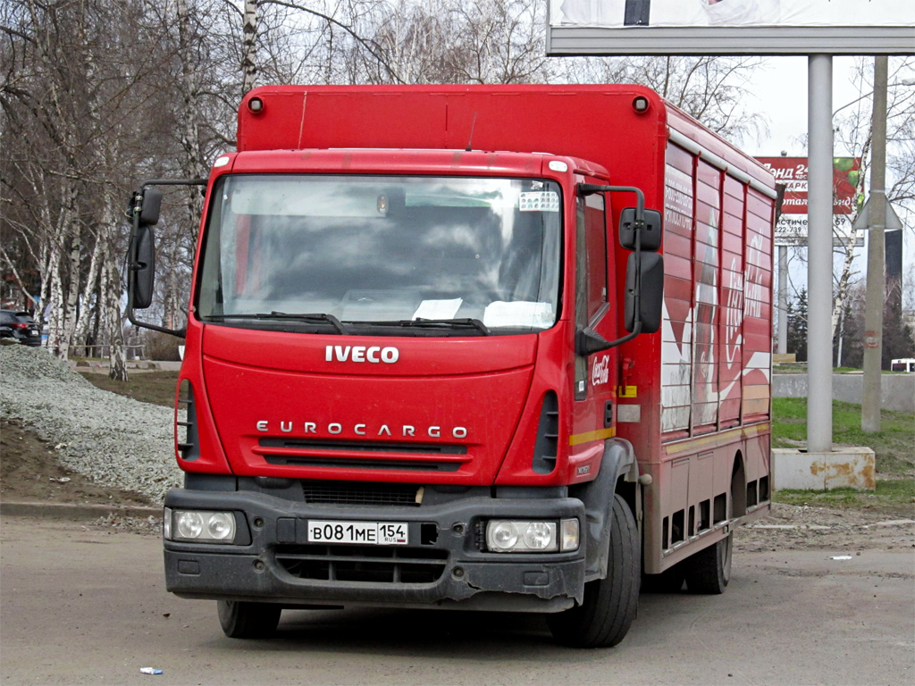 Новосибирская область, № В 081 МЕ 154 — IVECO EuroCargo ('2002)