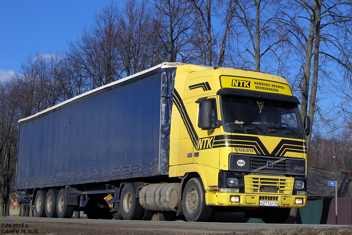 Костромская область, № Н 271 ВР 44 — Volvo ('1993) FH12.460