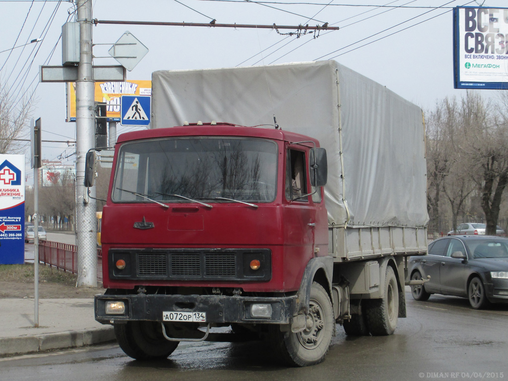 Волгоградская область, № А 072 ОР 134 — МАЗ-53371