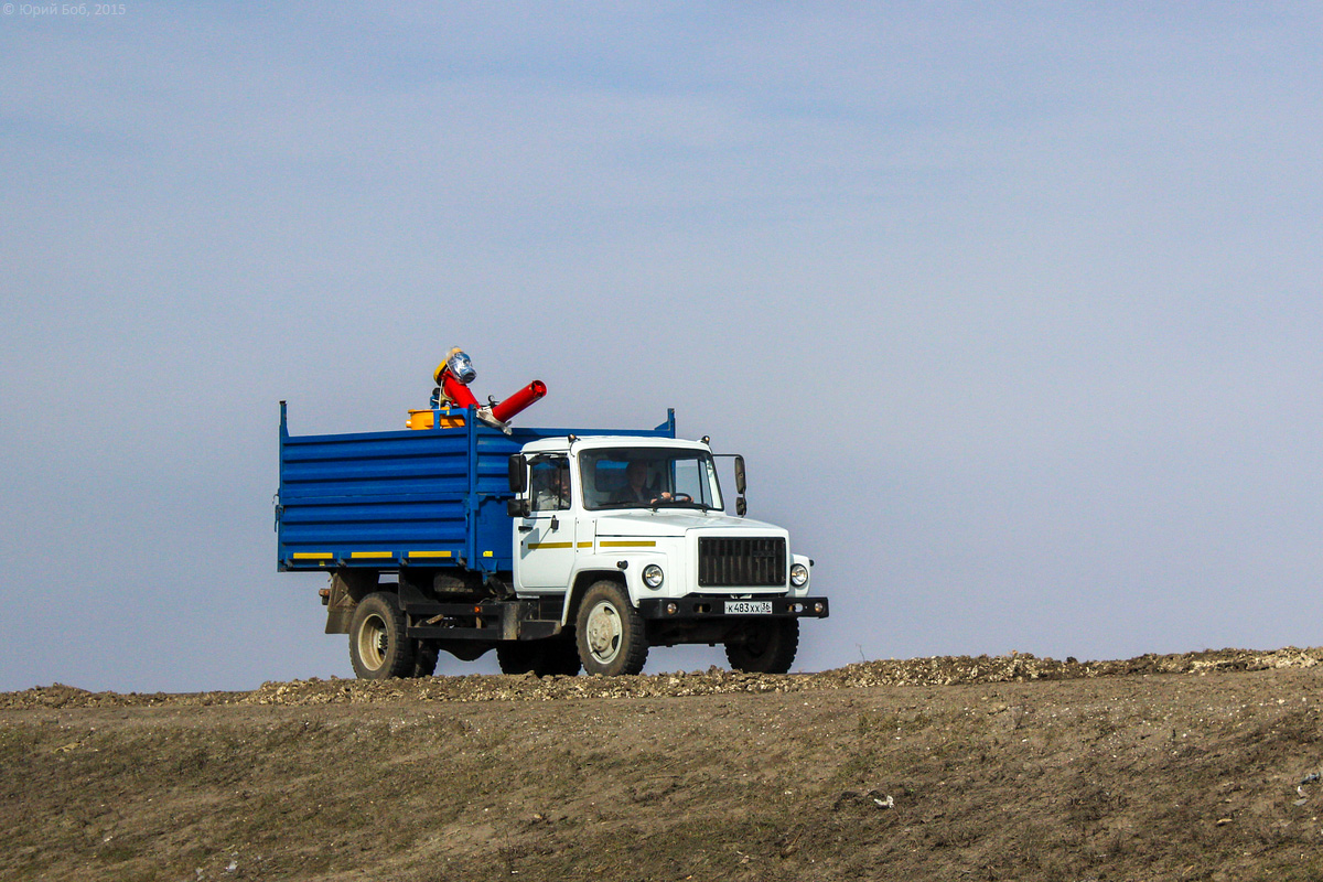 Воронежская область, № К 483 ХХ 36 — ГАЗ-3309