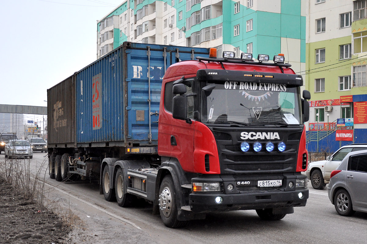 Саха (Якутия), № С 815 КО 14 — Scania ('2009) G440