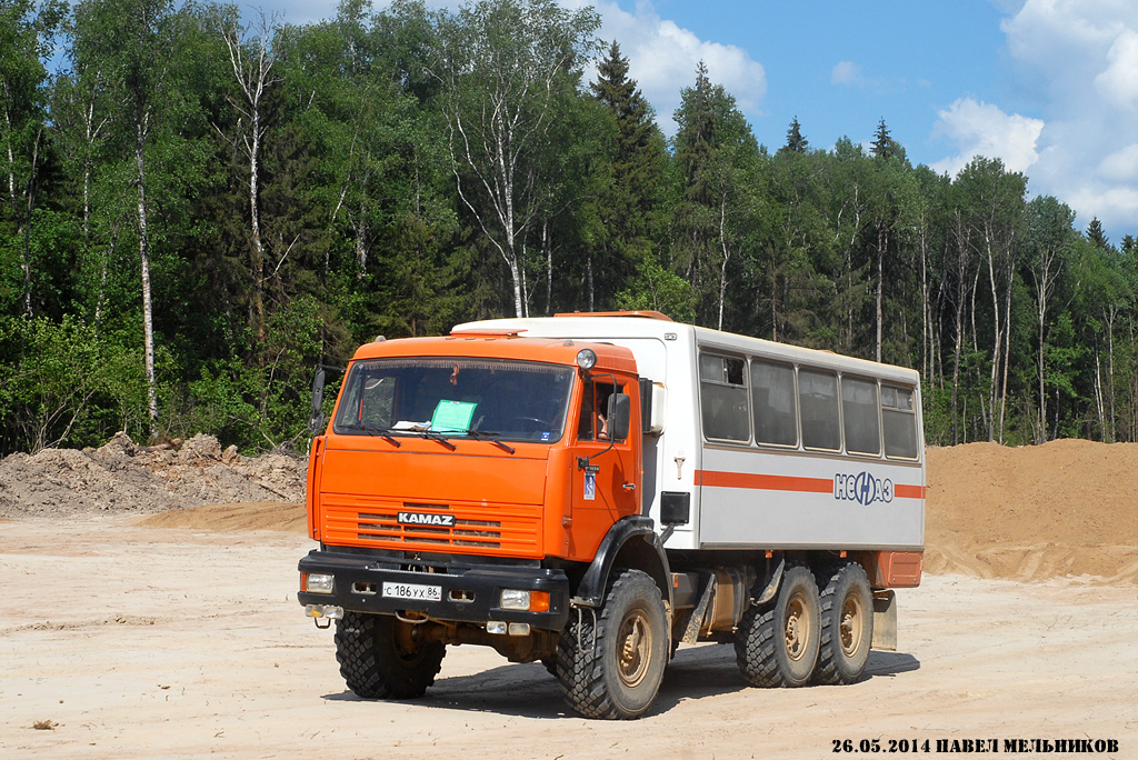 Ханты-Мансийский автоном.округ, № С 186 УХ 86 — КамАЗ-43114-15 [43114R]