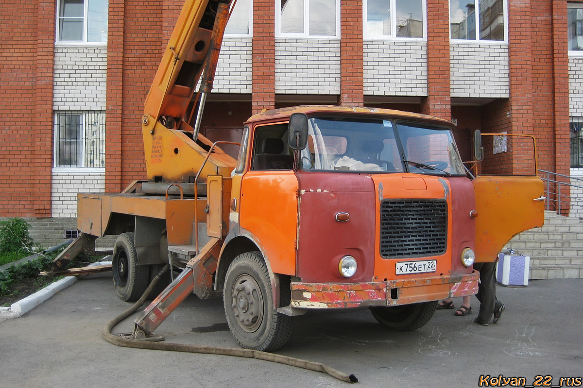 Алтайский край, № К 756 ЕТ 22 — Škoda 706 MTS 24