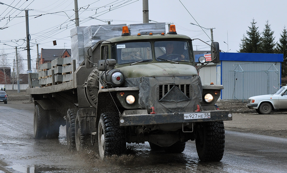 Омская область, № Н 927 НЕ 55 — Урал-44202-31