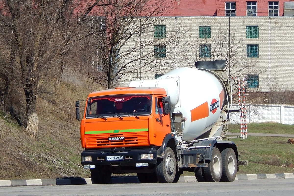 Белгородская область, № Н 221 АМ 31 — КамАЗ-65115-62