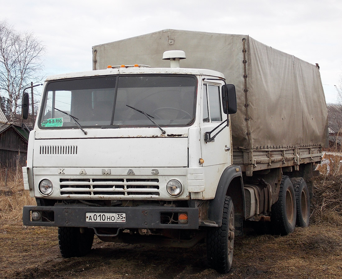 Вологодская область, № А 010 НО 35 — КамАЗ-5320